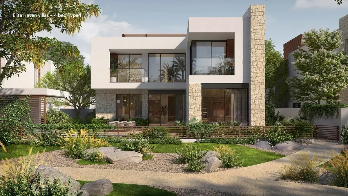 Four-bedroom villa at Haven by Aldar — official developer rendering