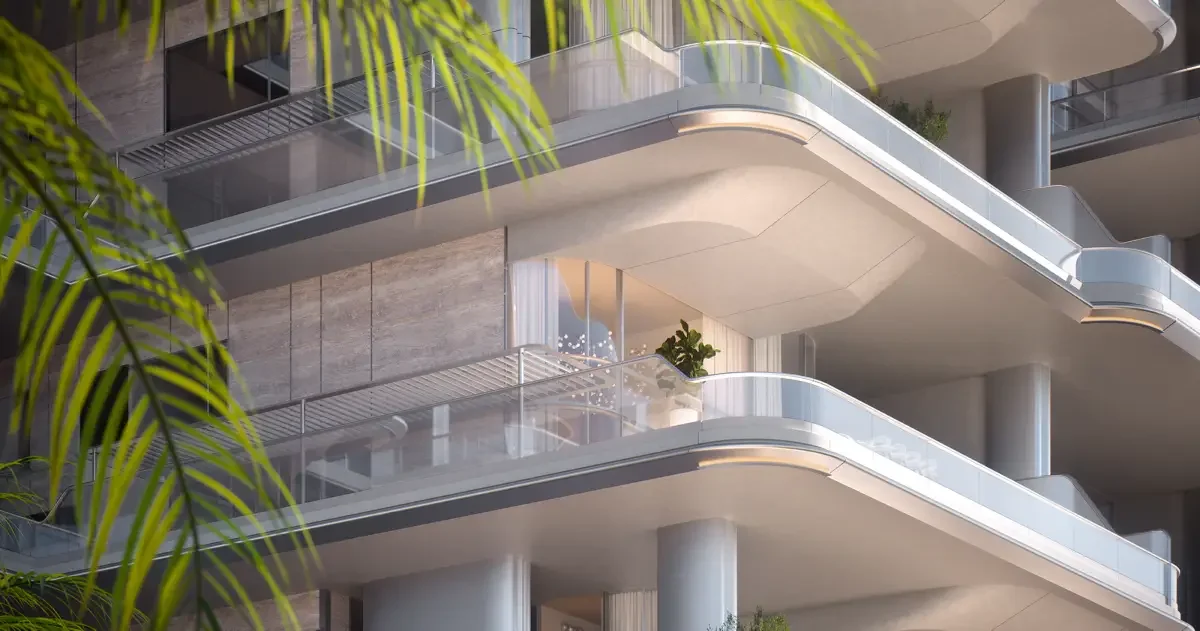 Official architectural render of ORLA on Palm Jumeirah