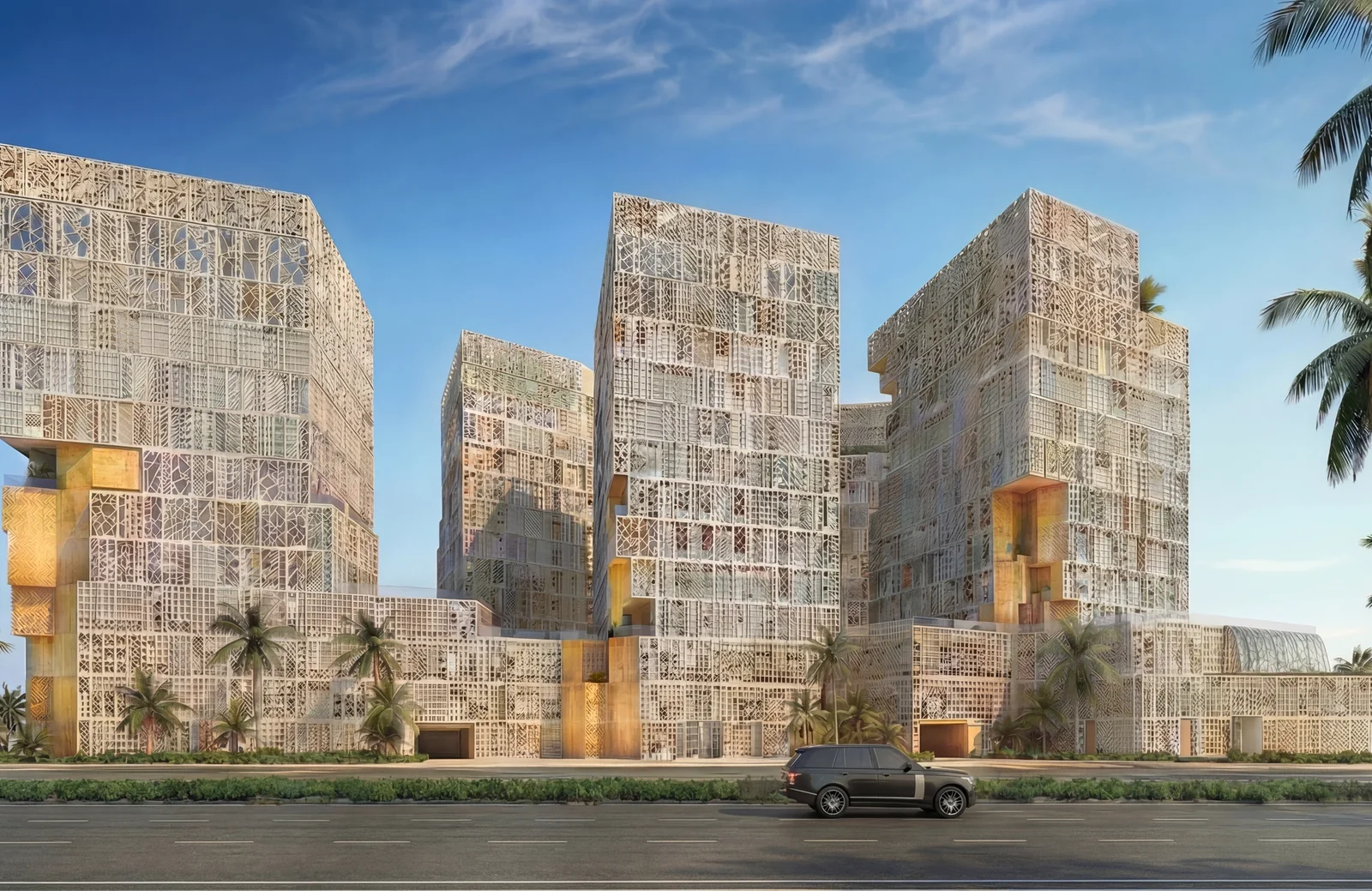 Official architectural render of Richmond District in Al Furjan